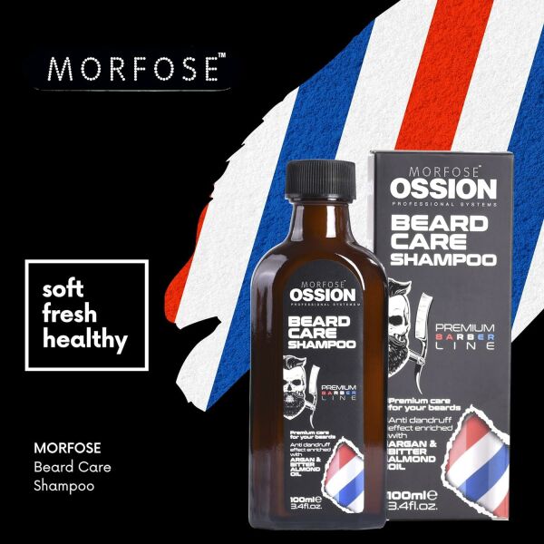 Morfose Ossion Erkekler Özel Dökülme Ve Kepek Karşıtı Sakal Bakım Şampuanı 100 ml
