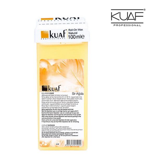 Kuaf Naturel Kartuş Ağda Sarı 100 ml