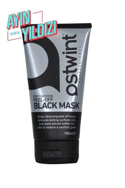 Ostwint Soyulabilir Siyah Maske 150 ml