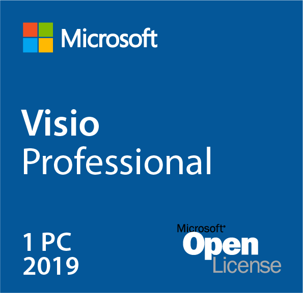 Microsoft Visio 2019 Professional Açık Lisansı, Çok Dilli