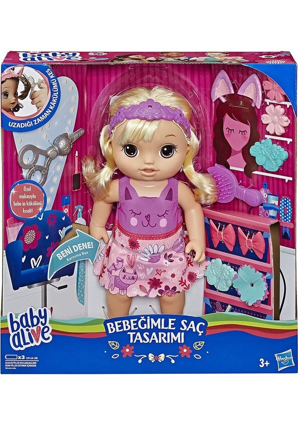 Baby Alive - Bebeğimle Saç Tasarımı