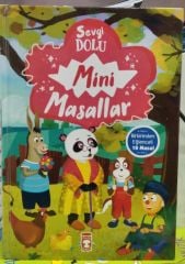 Sevgi Dolu Mini Masallar - Birbirinden Eğlenceli - 10 Kitap Takım