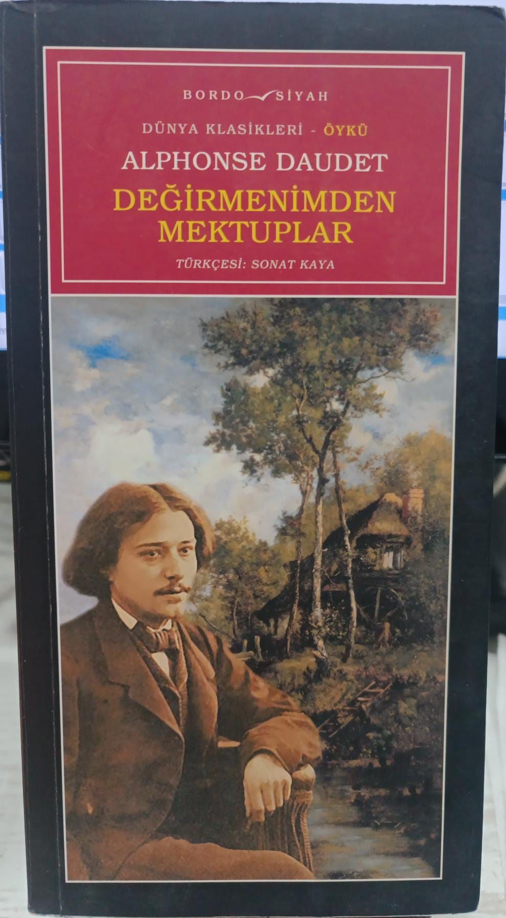 Değirmenimden Mektuplar - Alphonse Daudet - Bordo Siyah