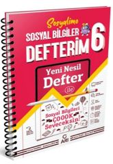 Arı Yayıncılık 6. Sınıf Sosyal Bilgiler Akıllı Defteri- Ücretsiz Kargo