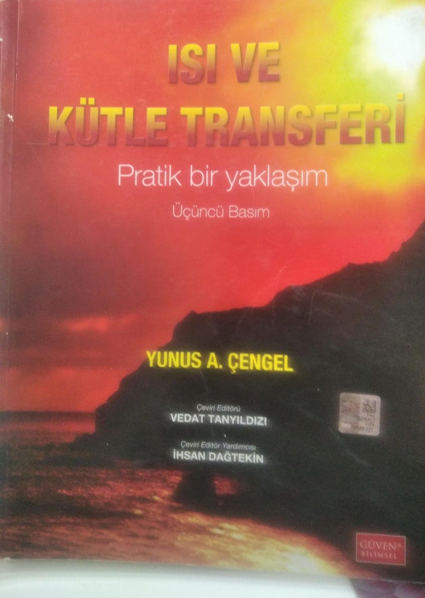 Isı ve Kütle Transferi Pratik Bir Yaklaşım - Dr. Yunus A. Çengel