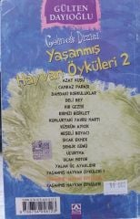 Yaşanmış Hayvan Öyküleri 2 - Gülten Dayıoğlu