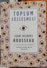 Toplum Sözleşmesi - Jean - Jacques Rousseau - Bez Ciltli- 2.EL