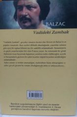 Vadideki Zambak - Honore de Balzac