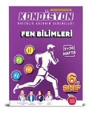 Newton Yayınları 6. Sınıf Kondisyon Haftalık kazanım Denemeleri - Fen Bilimleri