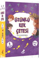 Üzümlü Kek Çetesi Set - (5 Kitap) Kutulu