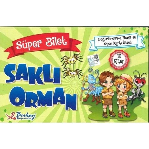 BERKAY YAYINLARI SÜPER BİLET SAKLI ORMAN