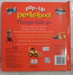 Pop-Up Peekaboo! Things That Go - Hareketli İngilizce