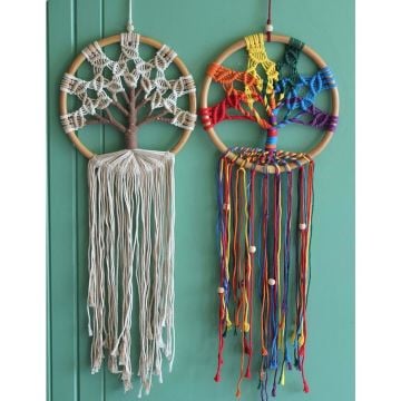 Rüya Kapanı Düş Kapanı Dream Catcher Hayat Ağacı