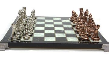 Satranç Takımı Seti Klasik Ayaklı Tabla Küçük Hediyelik