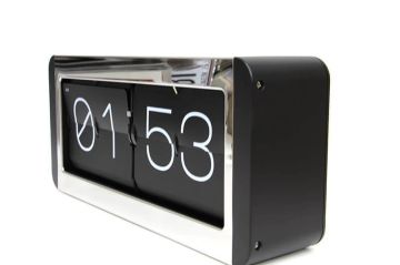 Saat Masa Üstü Mekanizmalı Flip Saat Dekoratif Hediyelik