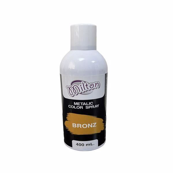 MİLTON METALİK SPREY BOYA 400 ML BRONZ