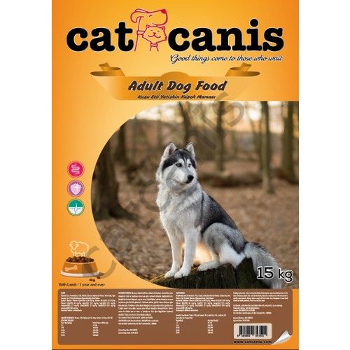 Catcanis Kuzu Etli Yetişkin Köpek Maması 15 Kg