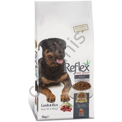 Reflex Adult Dog Kuzu Etli & Pirinçli Yetişkin Köpek Maması 15 Kg