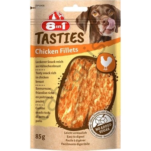 8in1 Tasties Chicken Fillets Tavuk Fileto Köpek Ödülü 85 gr