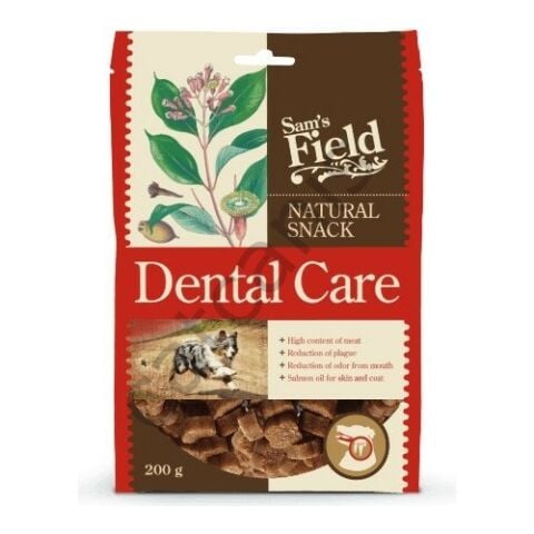 Sam´s Field Natural Snack Dental Care 200 G Skt: 08/2024