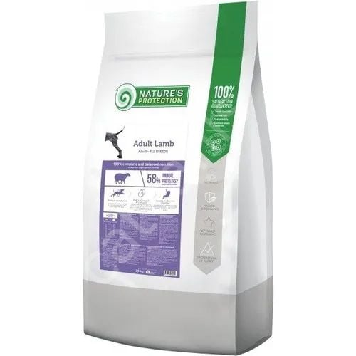 Nature's Protection Kuzu Etli 18 kg Yetişkin Köpek Maması