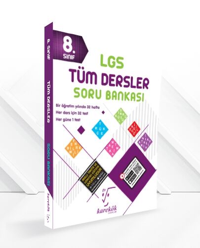 Karekök Yayınları 8. Sınıf LGS Tüm Dersler Soru Bankası