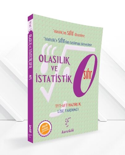 Karekök Yayınları TYT-AYT Olasılık ve İstatistik Sıfır