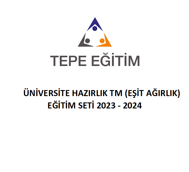 Tepe Eğitim Öğrencilerine Özel Üniversite Hazırlık TM Seti