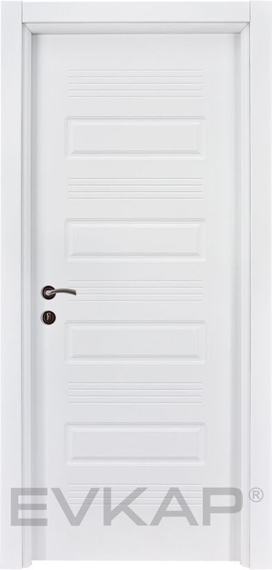 PVC-111 Bute Beyaz Pvc Kapı