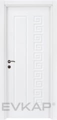 PVC-112 Bute Beyaz Pvc Kapı