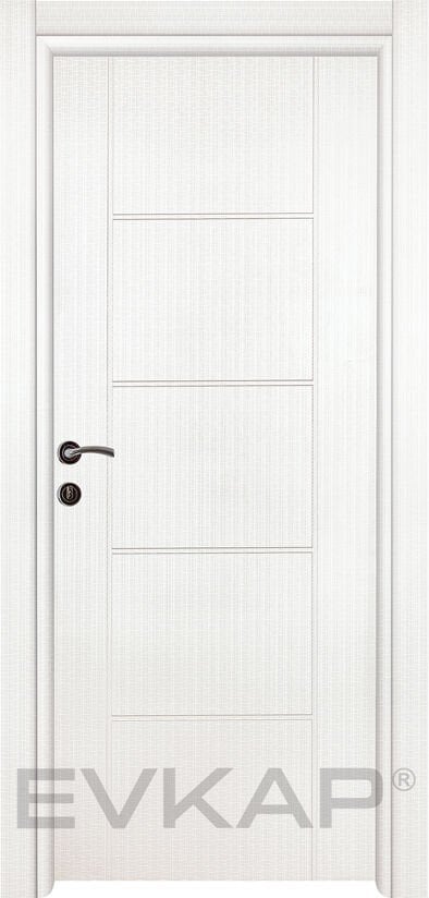 PVC-166 Pearl İnci Rengi Rustik Kapı
