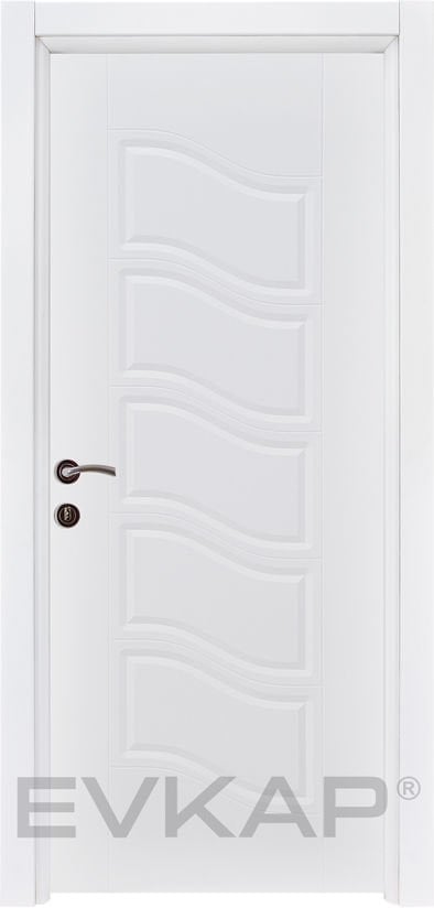 PVC-168 Bute Beyaz Pvc Kapı