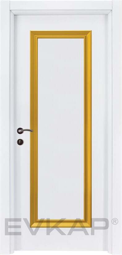 Rustik-401 Beyaz Varak Melamin Kapı