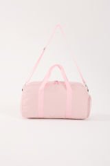 Unisex Spor Çantası Günlük Kadın Çantası - Erkek Seyahat, Spor, Fitness, Gym Ayakkabı Bölmeli Çanta - PEMBE