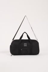 Unisex Spor Çantası Günlük Kadın Çantası - Erkek Seyahat, Spor, Fitness, Gym Ayakkabı Bölmeli Çanta - SIYAH