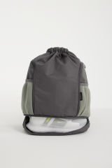 Spor Sırt Çantası & Futbol, Basketbol, Voleybol Çantası & Ayakkabı Bölmeli Antrenman Fitness Çantası - GRI