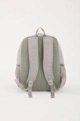 Spor Sırt Çantası - Futbol, Basketbol, Voleybol Topu ve Ayakkabı Bölmeli Antrenman Çantası - GRI