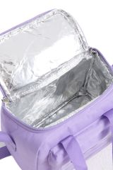Roxbros Kore Kawaii Tarzı Isı Yalıtımlı Beslenme Çantası, Kız Çocuk & Erkek Çocuk Termal Lunch Bag (INDIGO)