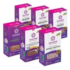 Glutensiz & Vegan Jumbo Aile Paketi Arpa Şehriye 200 gr 6 Adet