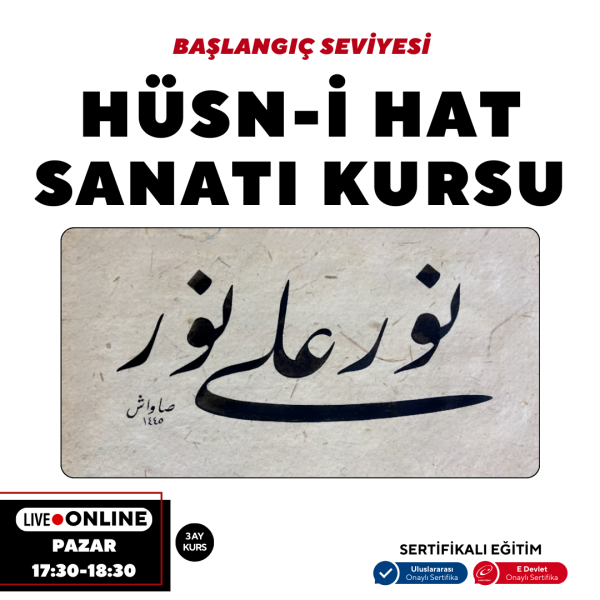 Hüsn-i Hat Sanatı Kursu (Yetişkin)