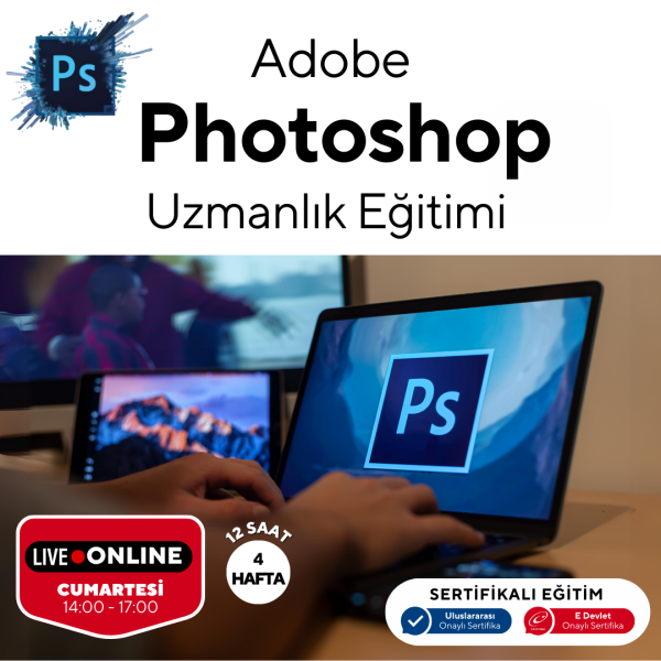Adobe Photoshop Uzmanlık Eğitimi- Online