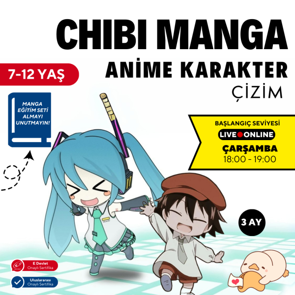 Chibi & Furry Çizim (7-12 Yaş)