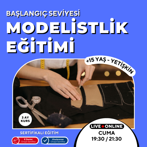 Modelistlik Eğitimi (+15 Yaş ve Yetişkin) -Başlangıç Seviyesi