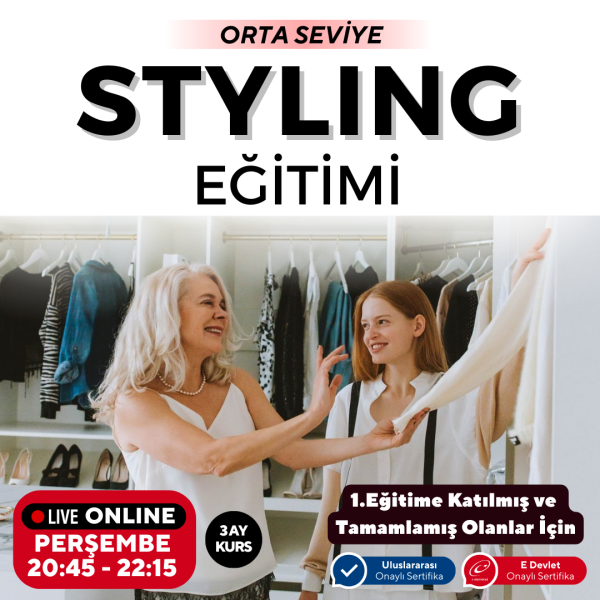 Styling Eğitimi -Orta Seviye