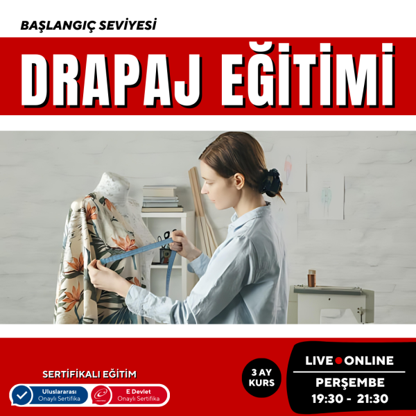 Drapaj Eğitimi (Başlangıç Seviyesi)- Online