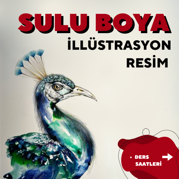 Sulu Boya İllustrasyon  - Yüz Yüze