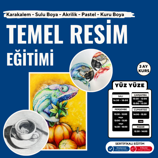 Temel Resim Eğitimi - Yüz Yüze