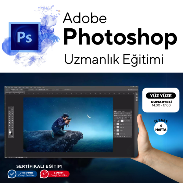 Adobe Photoshop Uzmanlık Eğitimi- Yüz Yüze