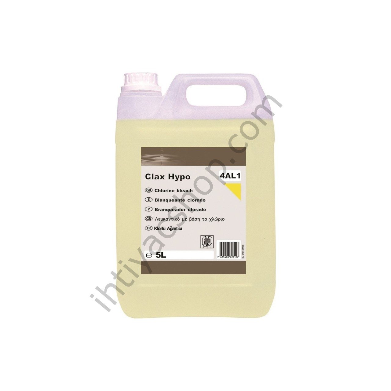 Clax Hypo 4AL1 5 LT Klorlu Sıvı Ağartıcı