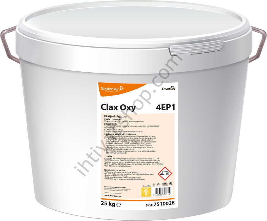 Clax Oxy 4EP1 25 KG Oksijenli Toz Ağartıcı